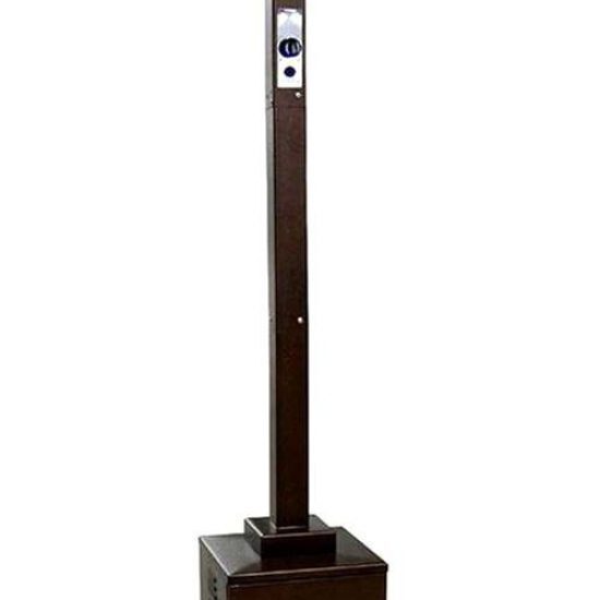 91" Tall Commercial Grade Patio Heater (Hammered Bronze)