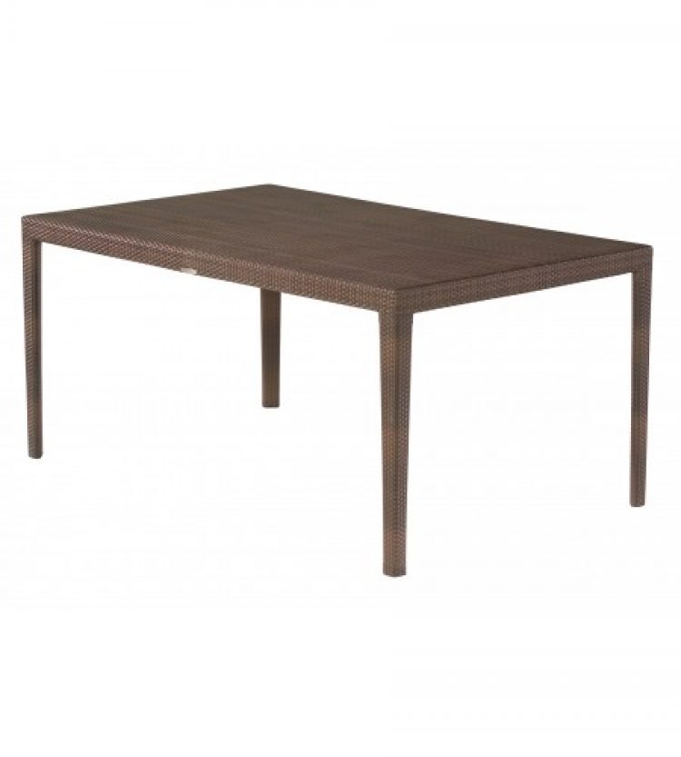 all weather miami 39×63 rectangular dining table