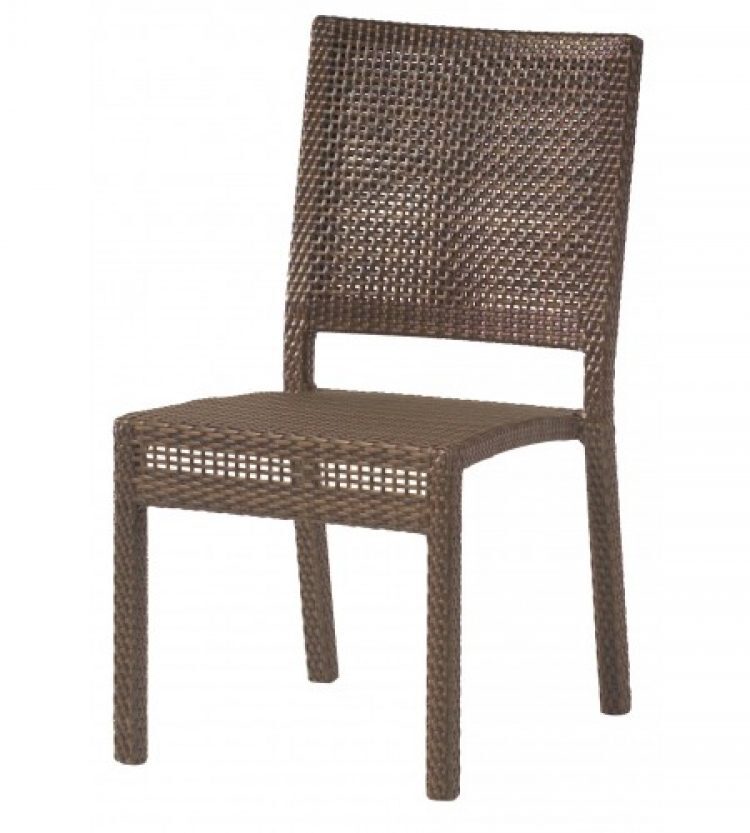 all weather miami dining side chair stackable