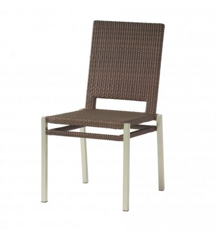 all weather pacific dining side chair stackable