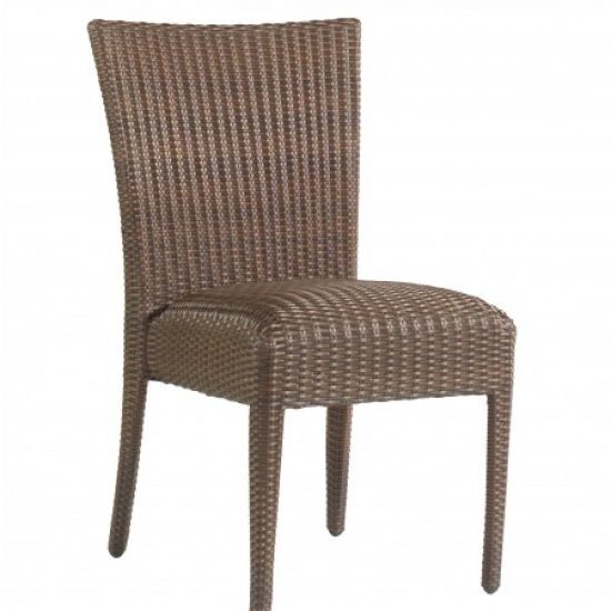 All-Weather Padded Seat Dining Side Chair