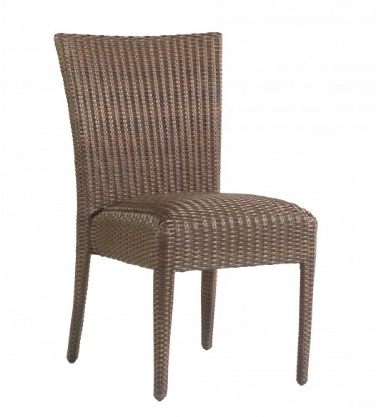 all weather padded seat dining side chair