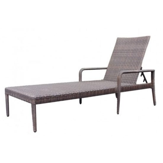 All-Weather Single Adjustable Chaise Lounge