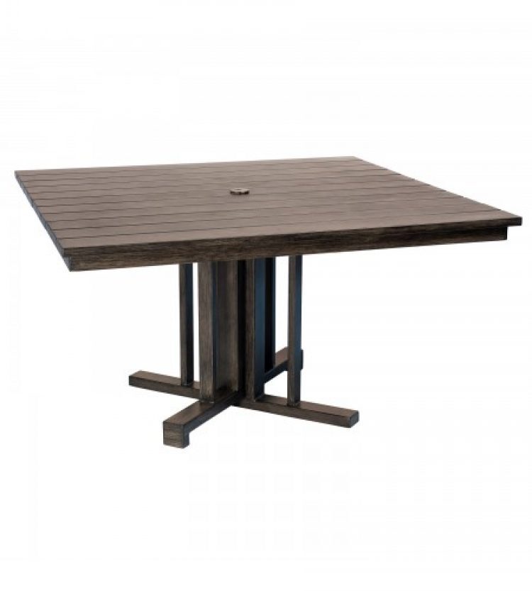augusta woodlands 54 square dining table