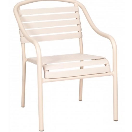 Baja Strap Dining Arm Chair - Stackable