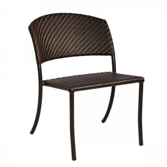 Barlow Side Chair - Stackable - Dark Roast