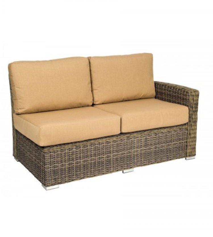 bay shore RAF sectional love seat