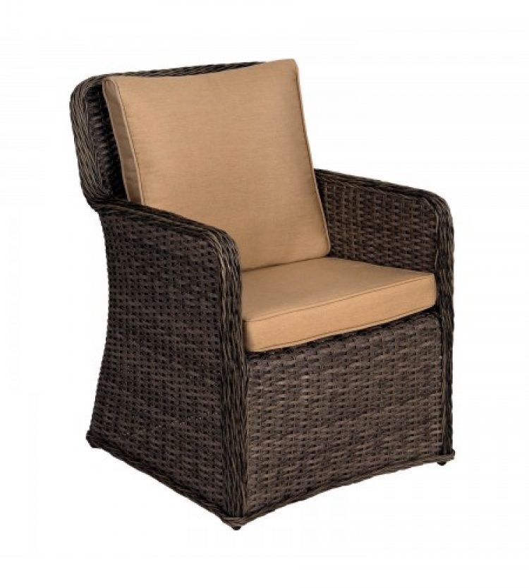 bay shore dining arm chair