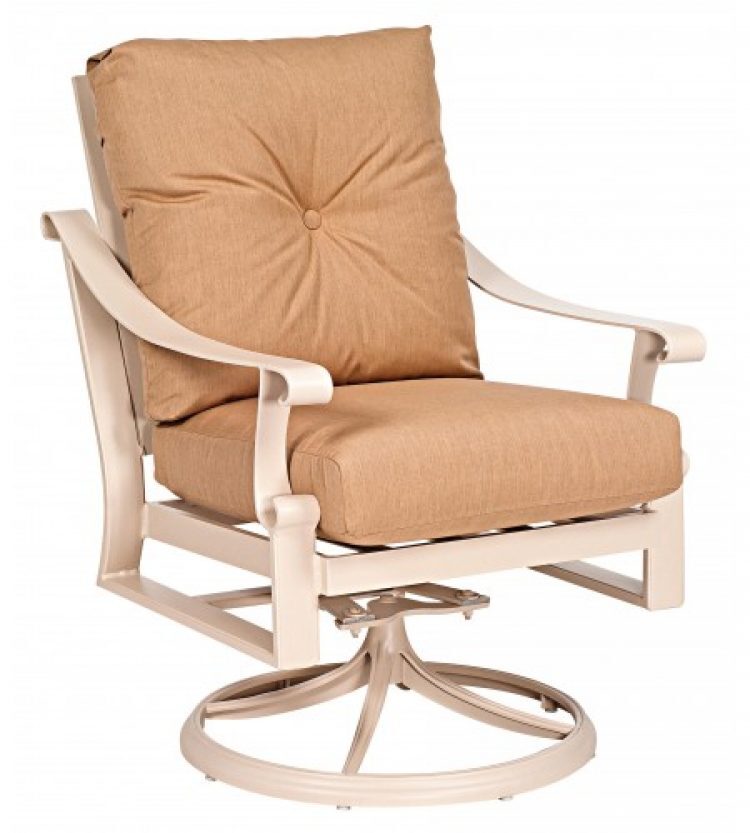 bungalow cushion stationary rocking lounge chair