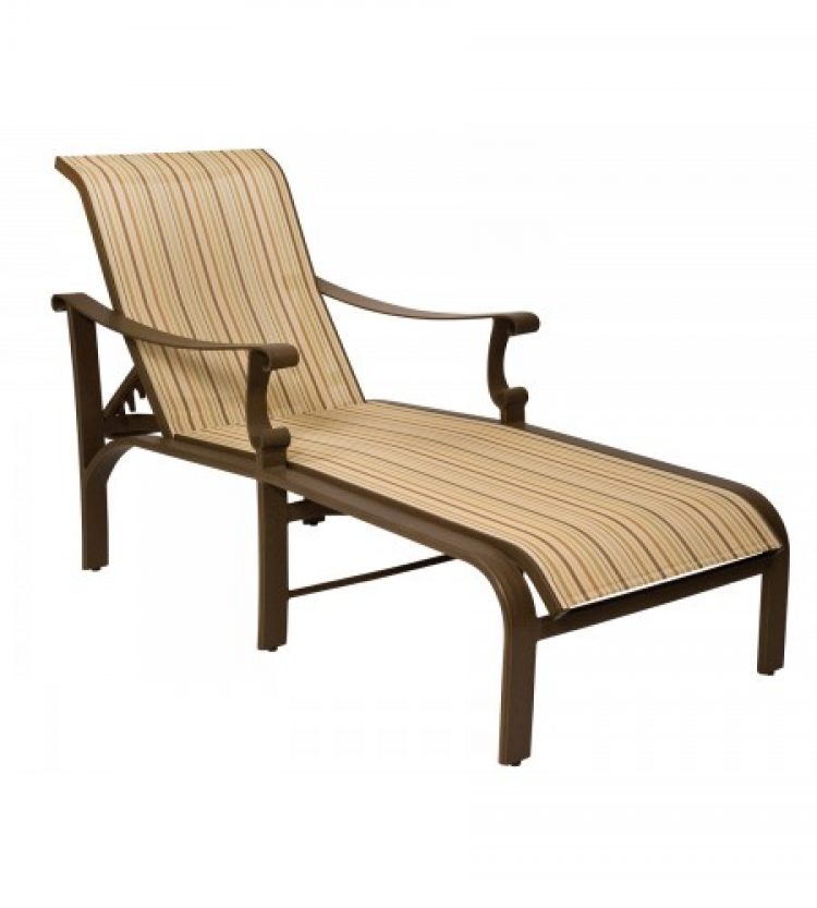 bungalow sling adjustable chaise lounge