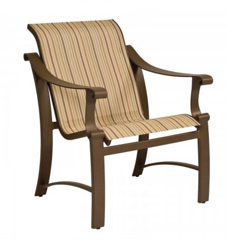 bungalow sling dining arm chair