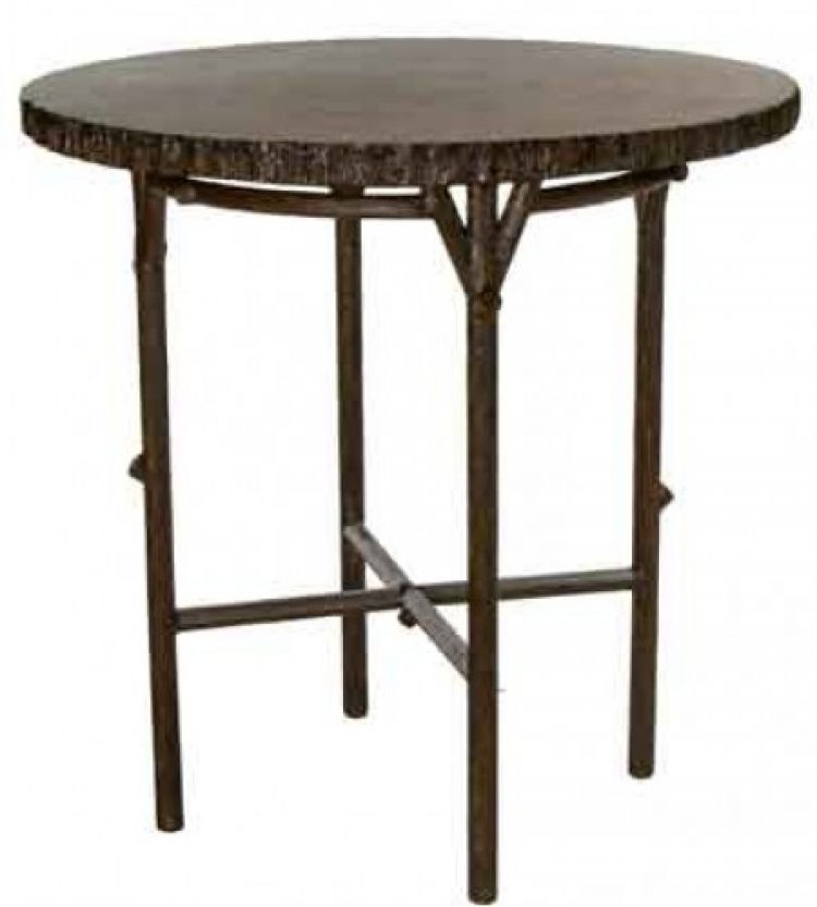 chatham run heartwood bar table with faux top