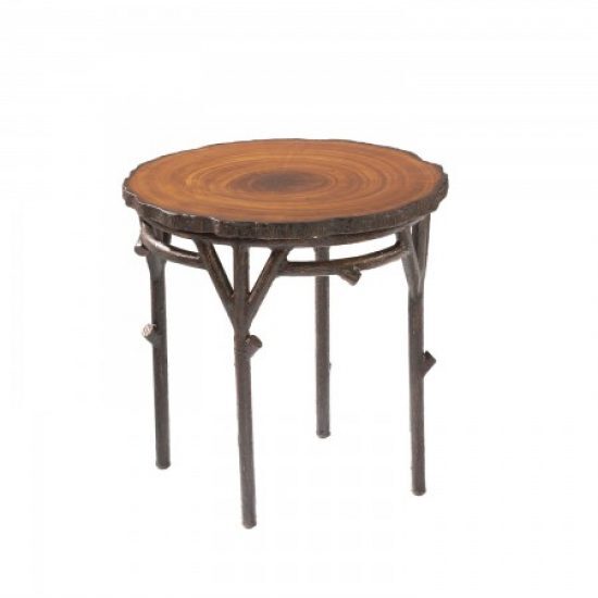 Chatham Run Heartwood End Table With Faux Top