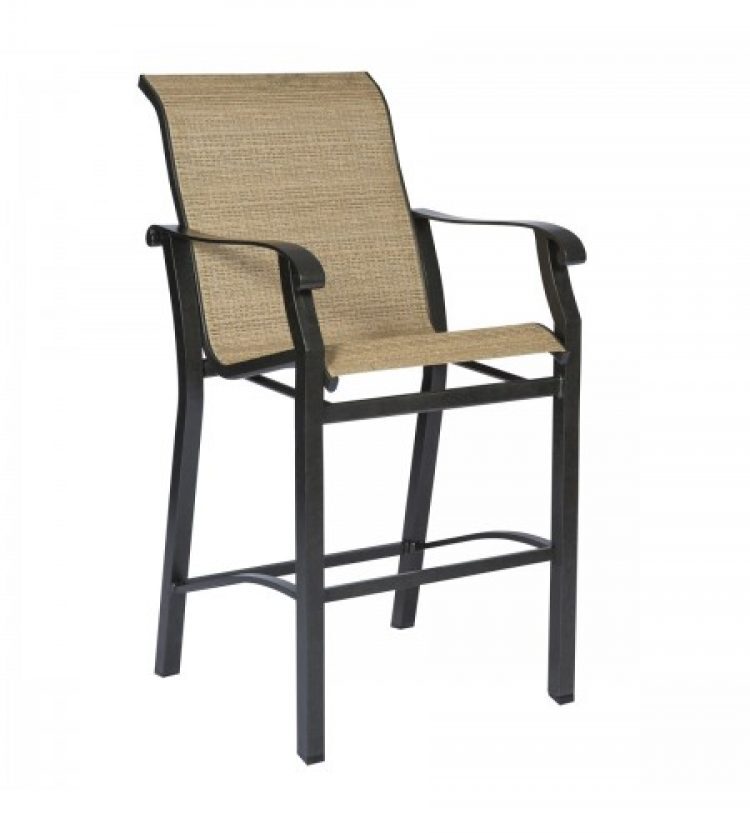 cortland sling stationary bar stool