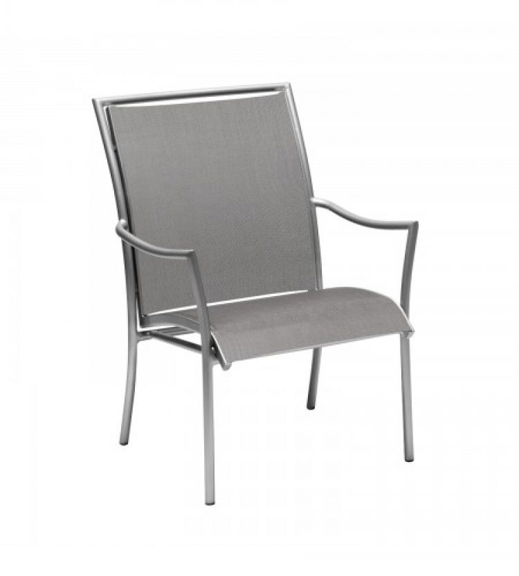 dominica sling dining arm chair