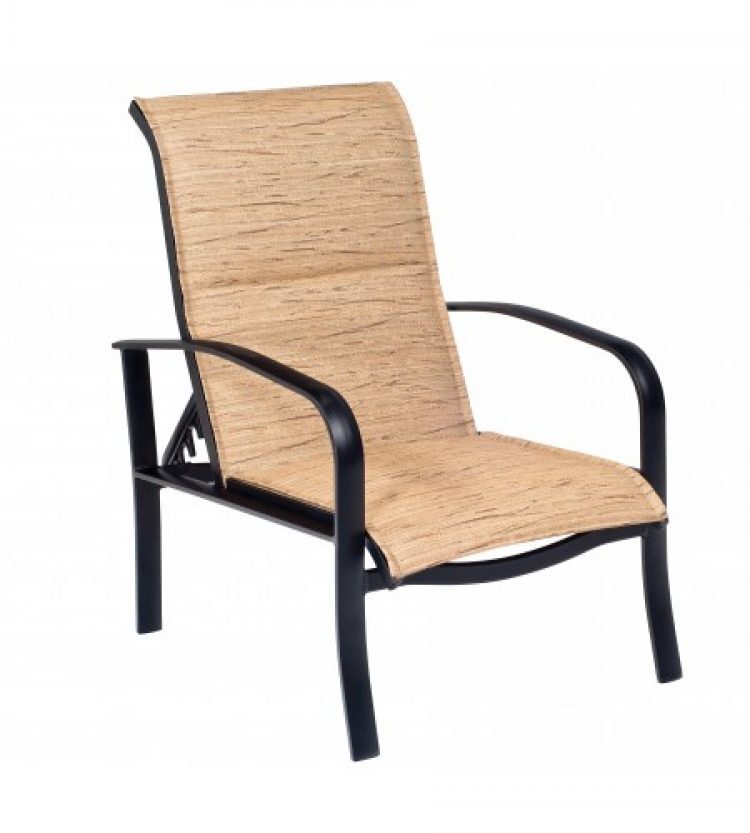 fremont padded sling adustable lounge chair