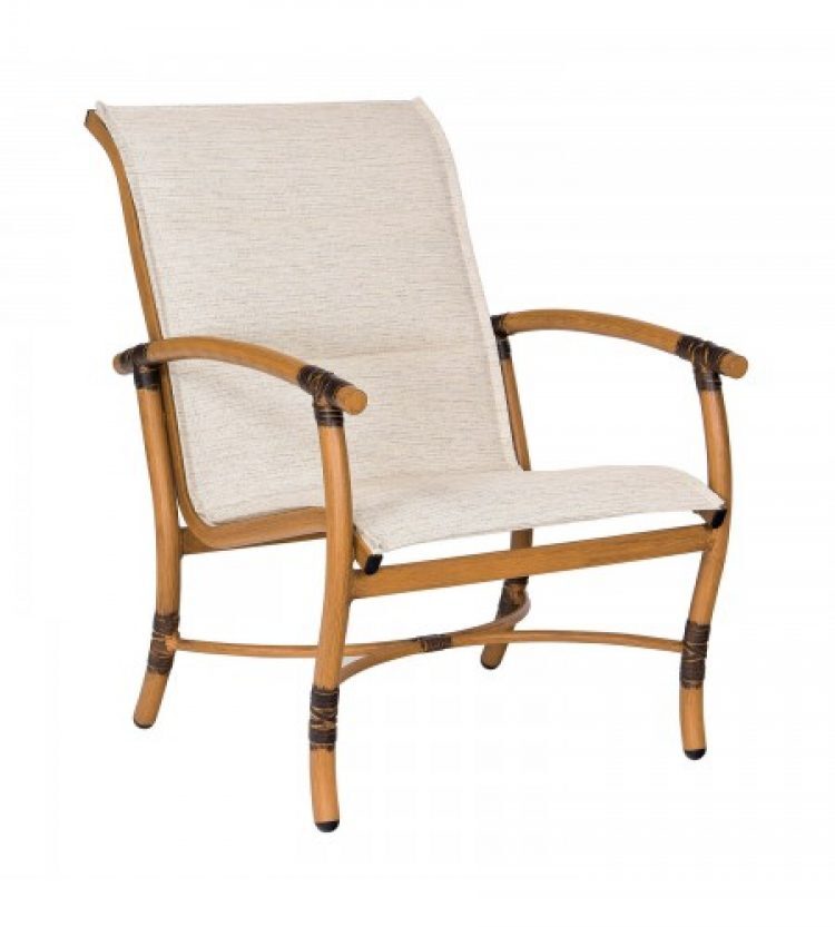 glade isle padded sling lounge chair