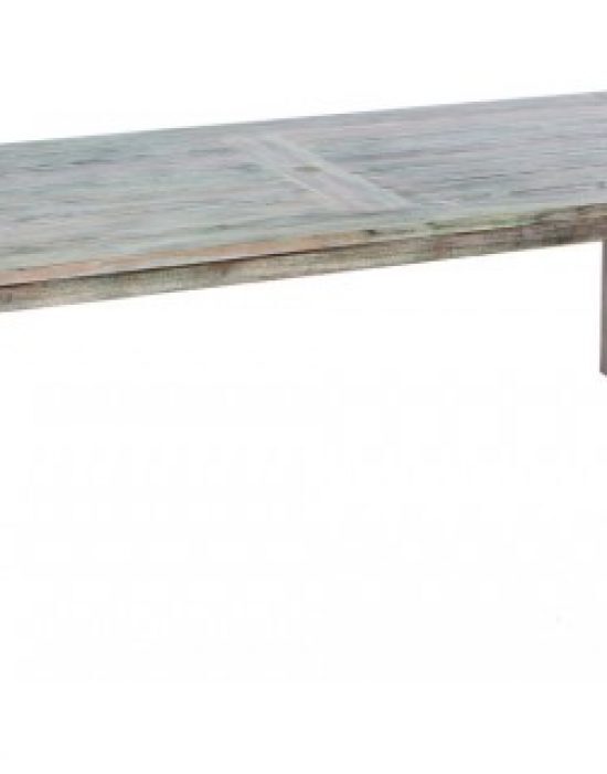 MALVERN 94.5" RECT. WOOD DINING TABLE W/ UMB. HOLE (WAS 46-1264)