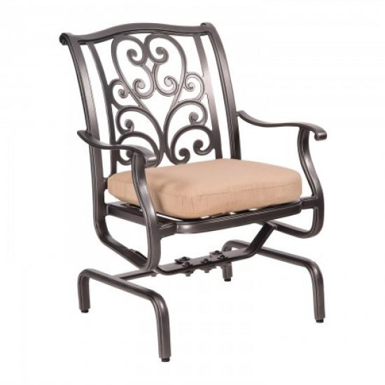 New Orleans Spring Rocker Dining Arm Chair