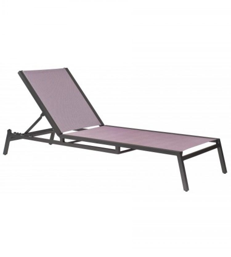 palm coast adjustable chaise lounge stacking