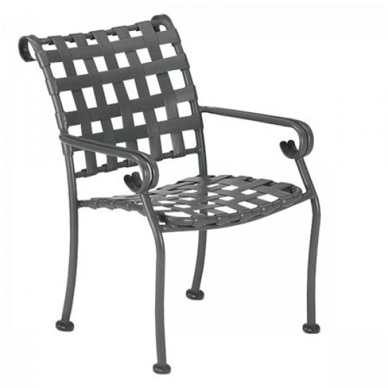 Ramsgate Strap Dining Arm Chair - Stackable