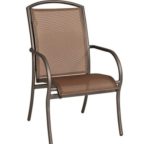 Rivington Sling Dining Arm Chair - Stackable