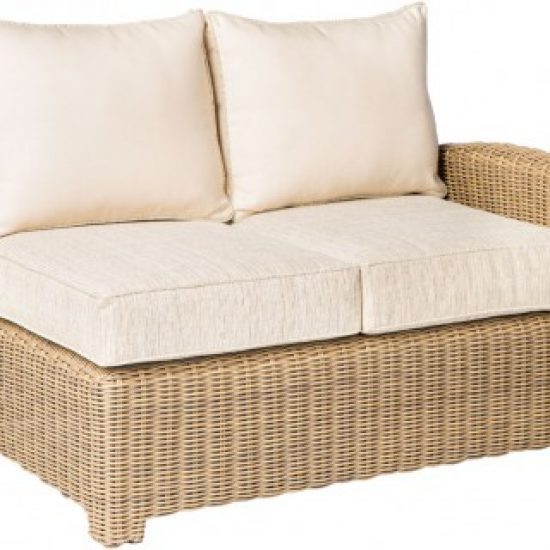SORRENTO SECTIONAL LEFT ARM DEEP SEATING LOVE SEAT
