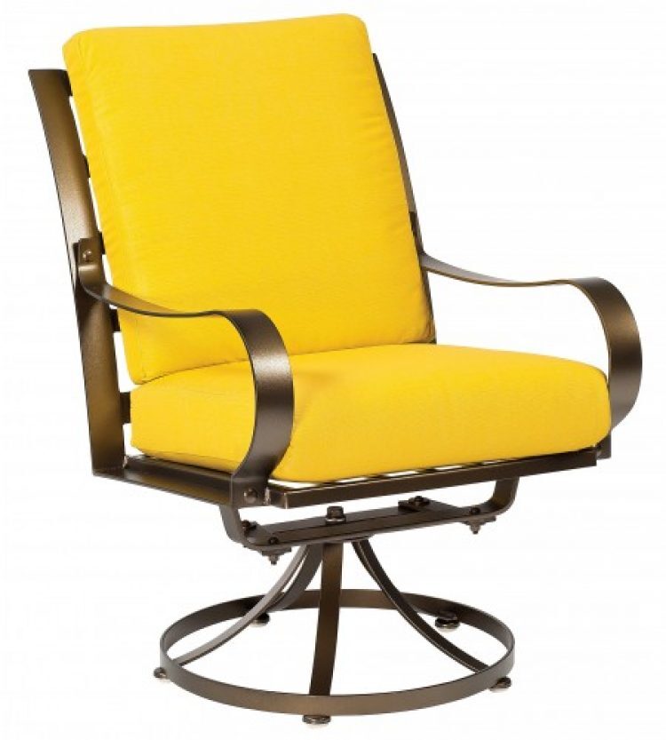 Cascade swivel dining arm chair