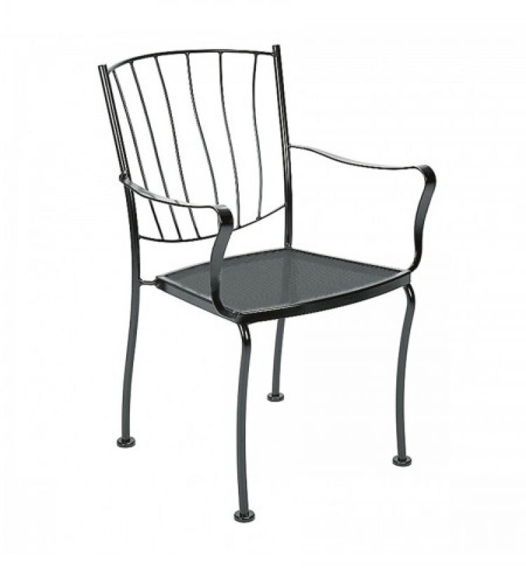 aurora dining arm chair stackable