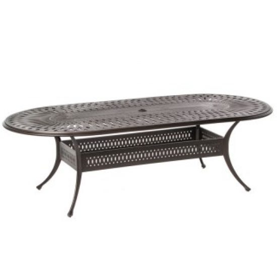 FLORENTINE 102" OVAL DINING TABLE