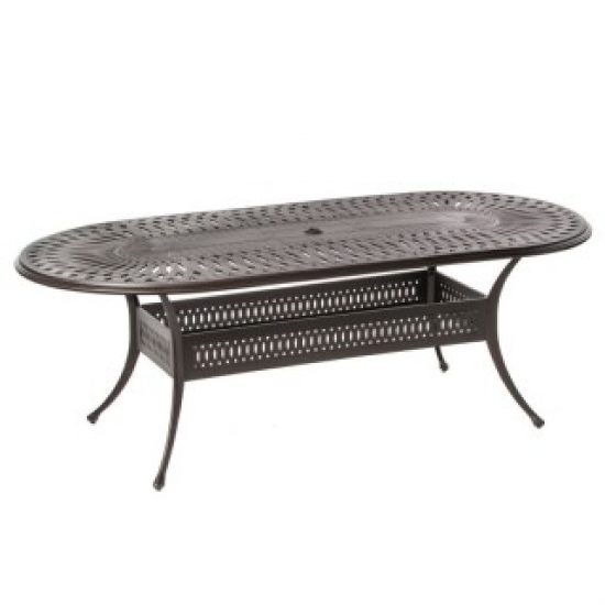 FLORENTINE 87" OVAL DINING TABLE