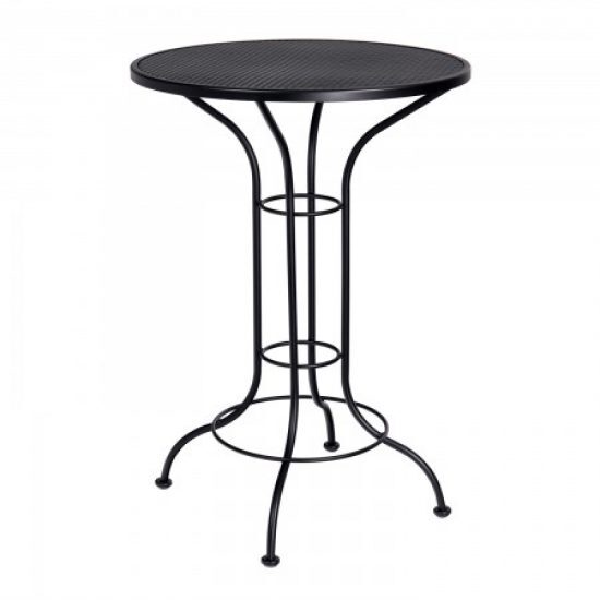 Mesh Top 30" Round Bar Height Table