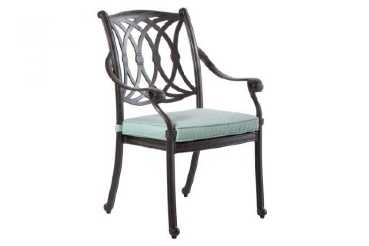 rimini stackable dining arm chair