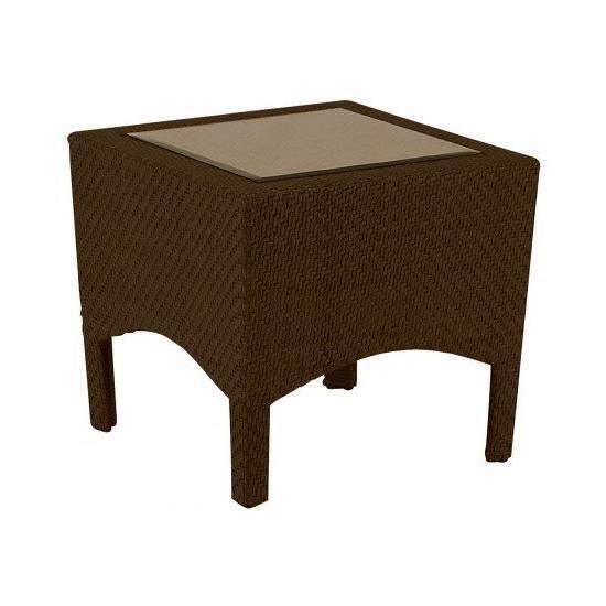 Trinidad End Table With Glass Top