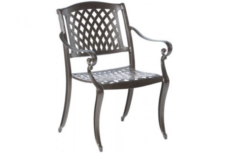 westbury stackable dining arm chair