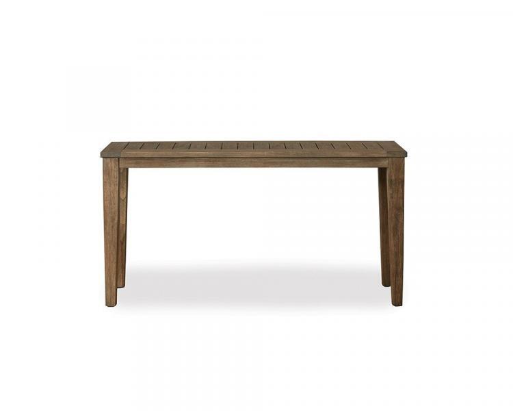 wildwood 58 rectangular tapered leg console table